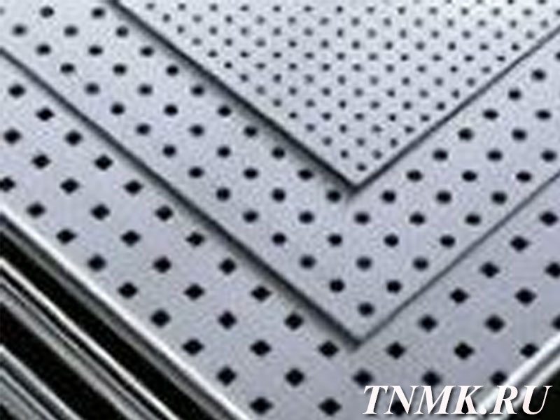 Лист перфорированный оцинкованный 1х1250х2500 мм Qg 5,0-7,0 купить в Мелитополь