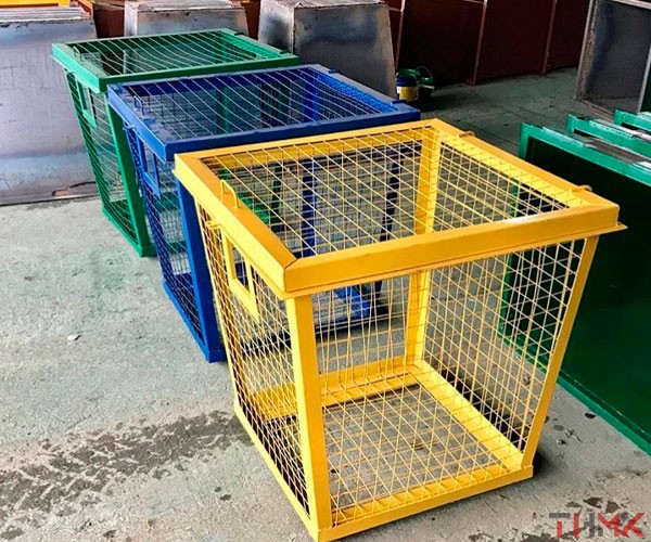 Контейнер сетчатый для сбора пластика купить в Мелитополь