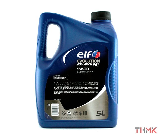 Масло моторное ELF EVOL FULLTECH FE 5w30 5 л, (DPF) купить в Мелитополь